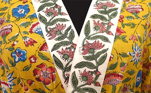 Ikat Seidenschal