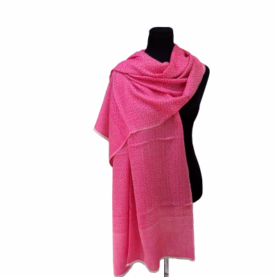 Kaschmir Wollschal pink